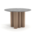 Tea table table table corner a few round a few 3d model