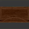 Classic Wooden Bookshelf With Carved Decorations Multiple Shelves And Dark Brown Finish