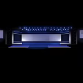 Modern Stage Design With Bright Ceiling Lights And Large Display Screens 3d model