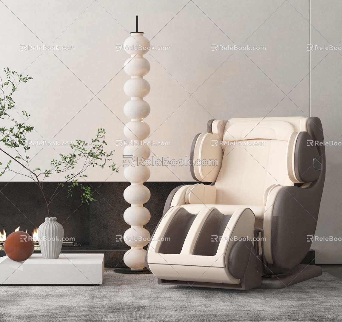 Modern massage chair 3d model