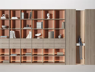 Modern Decorative Cabinet 3d model
