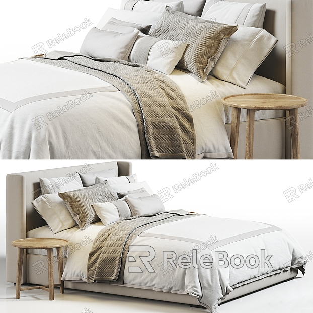 Modern Double Bed model