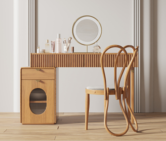 Nordic Dressing Table 3d model