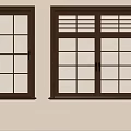 Wooden Casement Windows With Grid Panes Double And Single Panel Design