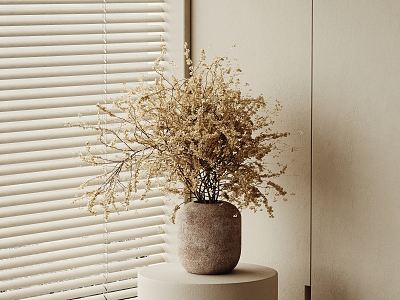 Dried Flower Vase model