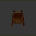 Traditional Style Wooden Rocking Chair With Carved Details Natural Wood Grain And Armrests