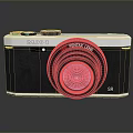 Vintage Pentax MX-1 Digital Camera Featuring PENTAX Lens And SR Technology Design