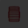 Modern Leisure Chair With Leather Upholstery And Wooden Armrests Design