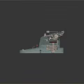 Vintage Office Electric Typewriter with Classic Design and Mechanical Keys