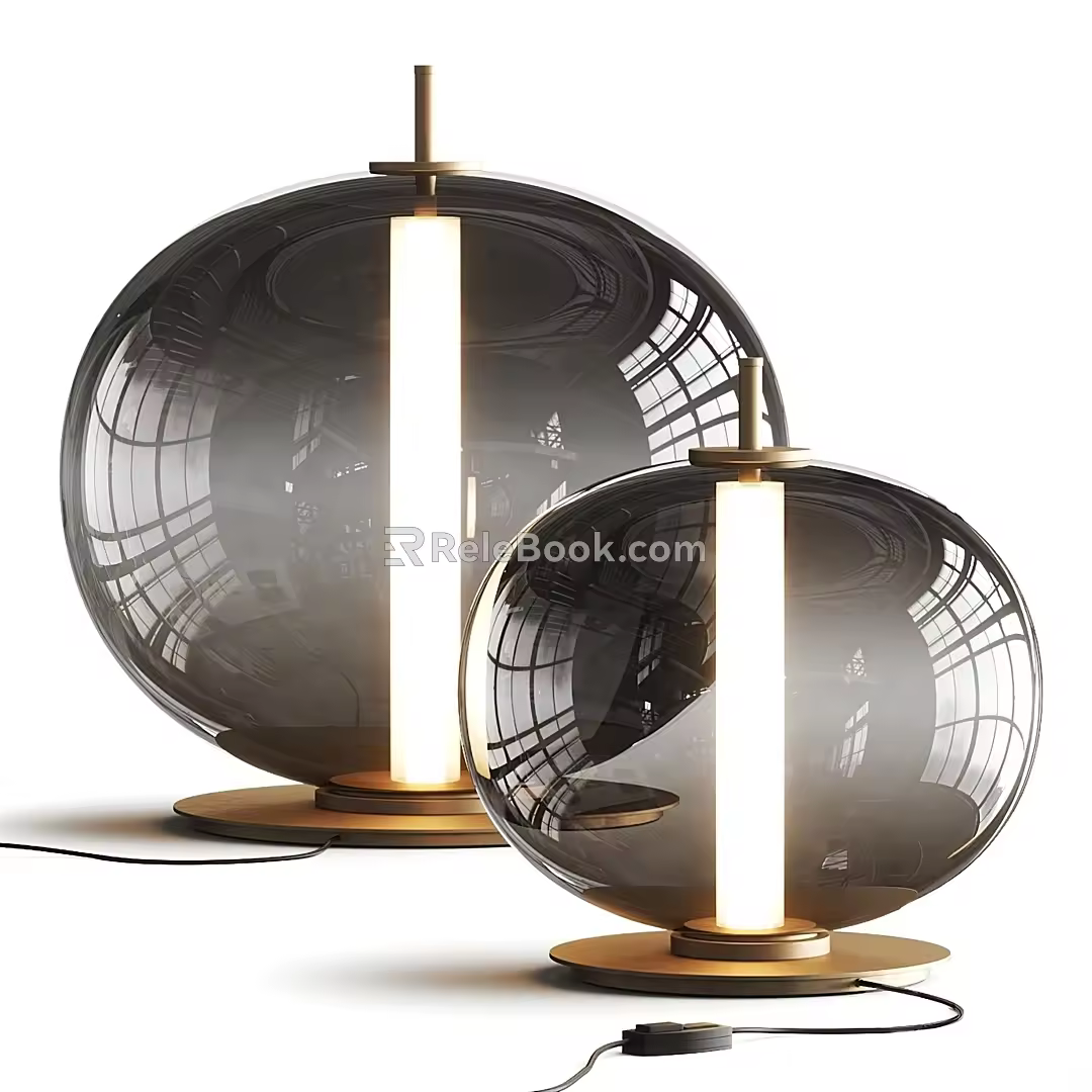 Modern Table Lamp Minimalist Table Lamp Glass Table Lamp Creative Table Lamp 3d model