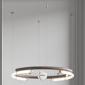 Modern chandelier 3d model