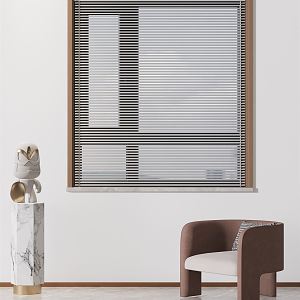 Modern venetian blinds 3d model