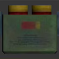 Buckshot 12 Gauge Ammunition In Green Case With Red Bottles And Yellow Caps