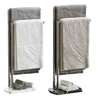 Towel Rack Towel Bath Towel 3d model