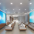 Elegant Luxury Beauty Hair Salon Interior With Modern Furniture And Decor