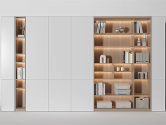 Modern Decorative Cabinet 3d model