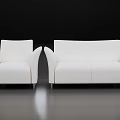 Nordic Combination Sofa Sofa 3d model