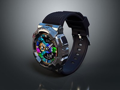 Watch High-end watch High-end watch High-end watch Luxury watch Luxury watch High-end watch Famous watch wristwatch 3d model