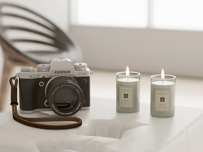 Modern camera decorations 3d model