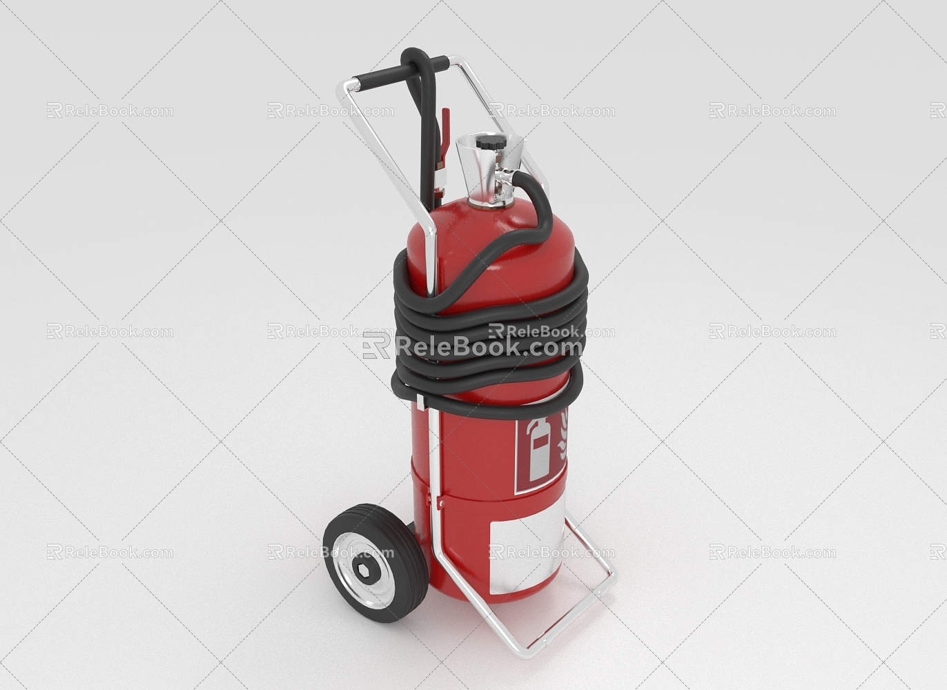 Modern Fire Extinguisher Mobile Fire Extinguisher model