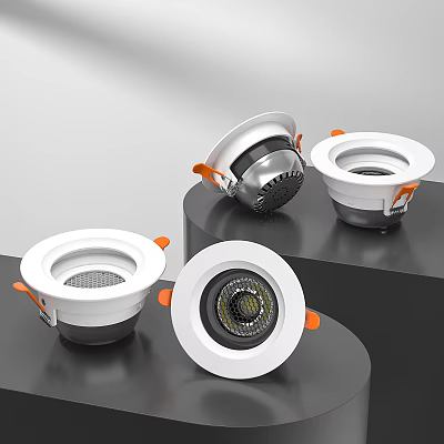 Modern Downlight Anti-glare Downlight Products 3d model