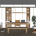 Nordic Study 3d model