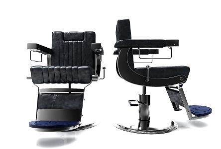 Modern Barber Chair Sofa 3d model