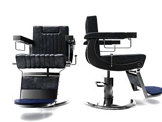 Modern Barber Chair Sofa 3d model