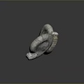 Chi chrysanthemum stone ancient fossil stone chrysanthemum fossil items 3d model