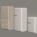 SMG White Refrigerators In Different Sizes With Modern Design For Kitchen