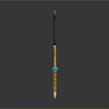 Scepter Ancient Scepter Cane Ancient Scepter Magic Scepter Metal Scepter Classical Scepter Magic Scepter 3d model