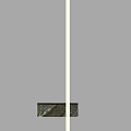 Modern Minimalist Wall Lamp With Metal Body On White Wall Soft Ambient Lighting