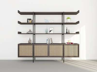 Bookshelf Decoration Bookshelf Ornaments Bookcase Rack Bookshelf Storage Rack Decorative Rack model