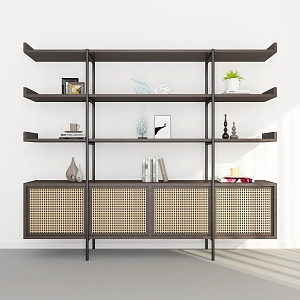 Bookshelf Decoration Bookshelf Ornaments Bookcase Rack Bookshelf Storage Rack Decorative Rack 3d model