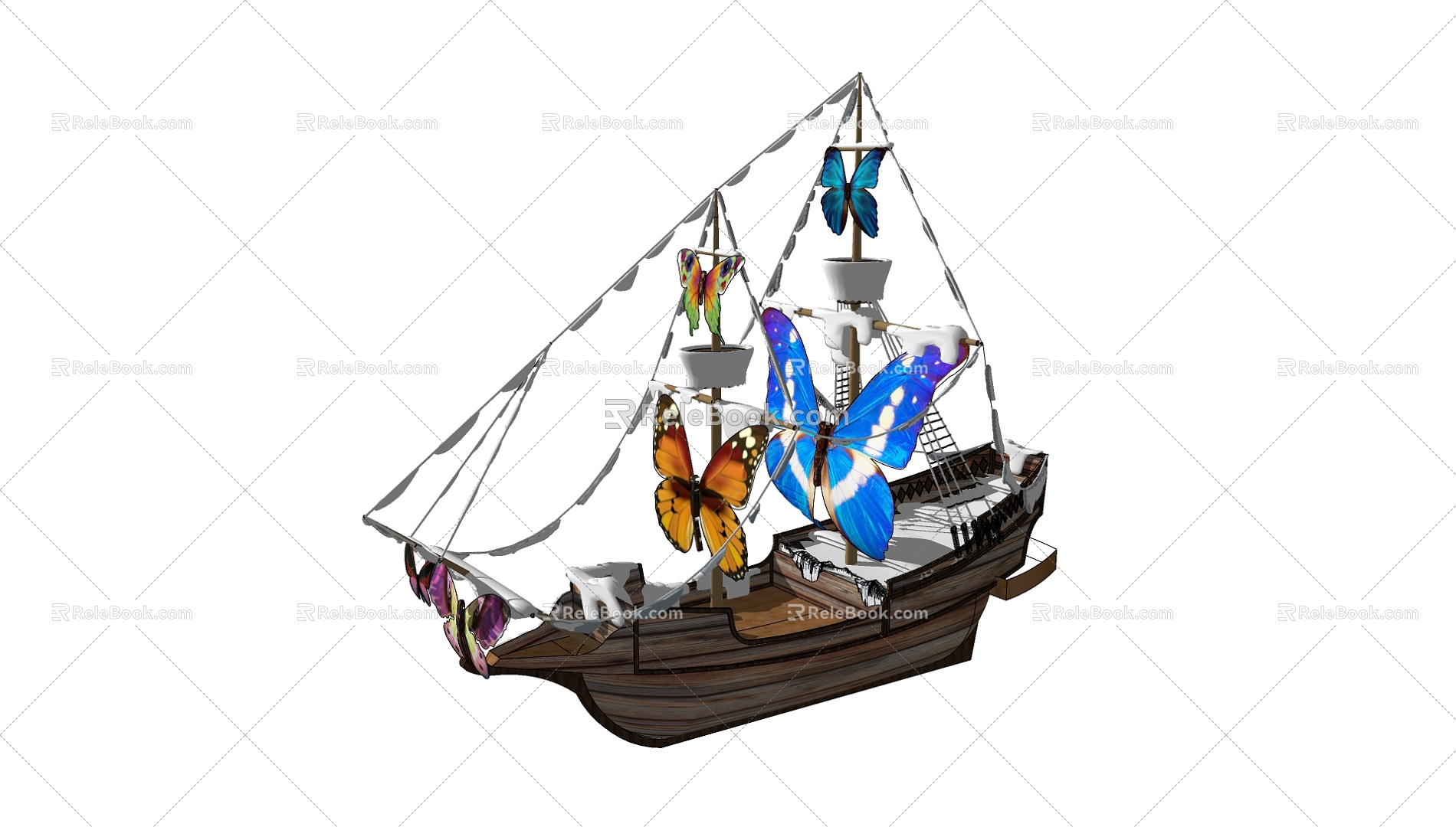 Ship 3d model