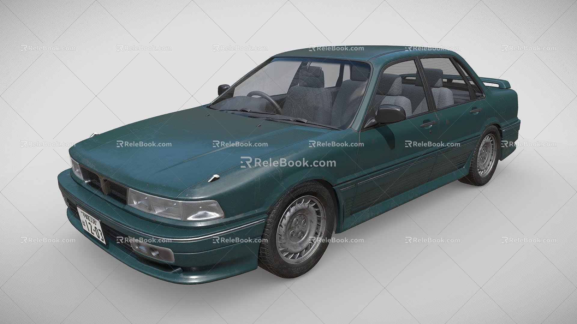 Mitsubishi Goran Automobile 3d model