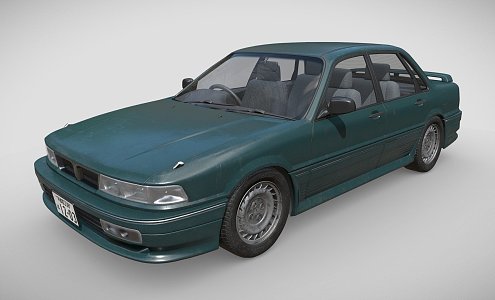 Mitsubishi Goran Automobile 3d model