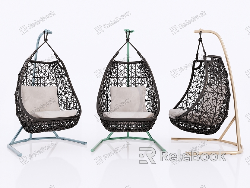 Modern Hanging Chair Swing Chair Hanging Basket Rocking Chair model