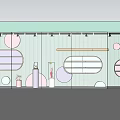 Modern Window 3d model
