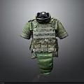 Camouflage Tactical Weapon Vest With Multiple Utility Pockets For Military Gear Use