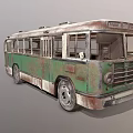 Industrial LOFT Bus 3d model