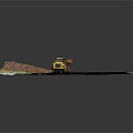 modern engineering vehicle engineering vehicle 3d model