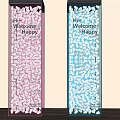 Decorative Column Acrylic Light Box Column Modeling Column Interior Art Device 3d model