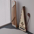Guzheng Bow String Instrument Soltree 3d model