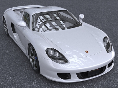 Porsche Carrera sports car model