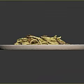 Delicious Spaghetti Tossed With Fresh Mushrooms And Green Onions On White Plate