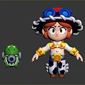 Characters Game Characters Game Characters Realistic Characters Cartoon Characters Handmade Cartoon Handmade 3d model
