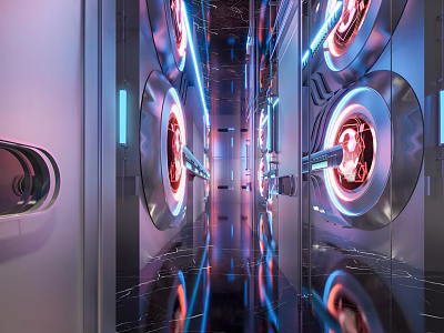 KTV walkway 3d model