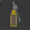 Natural Extracts Essence Perfume Cosmetics in Amber Glass Bottle with Dropper