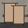 Screen partition 3d model